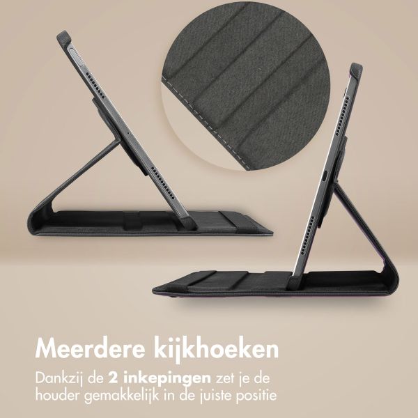 imoshion 360° draaibare Bookcase voor de Lenovo Tab P12 - Zwart