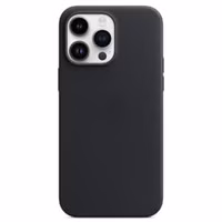 Apple Leather Backcover MagSafe Apple iPhone 14 Pro Max - Midnight