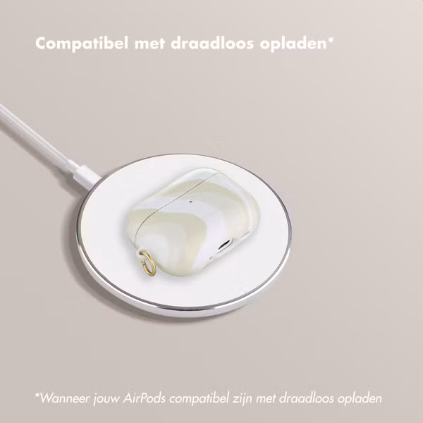 Selencia Vivid Case Apple AirPods Pro 3 - Desert Waves Beige