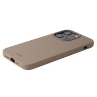 Holdit Silicone Case iPhone 15 Pro - Mocha Brown