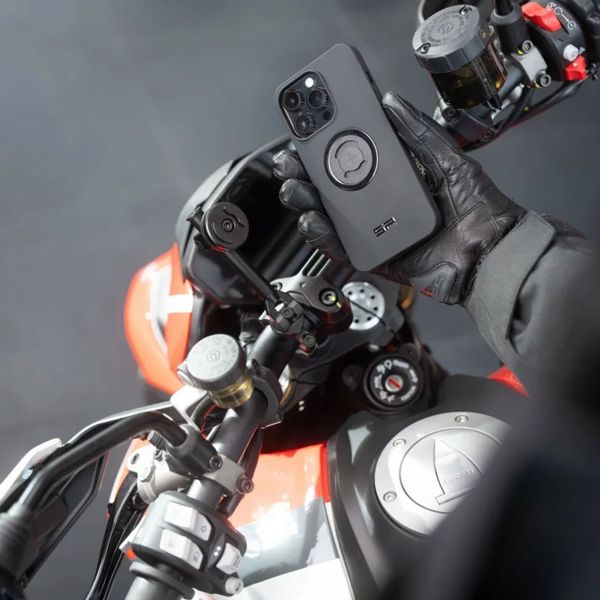 SP Connect Moto Mount 3D - Telefoonhouder motor(fiets) - Universeel - Geschikt voor SPC+ hoesjes - Zwart