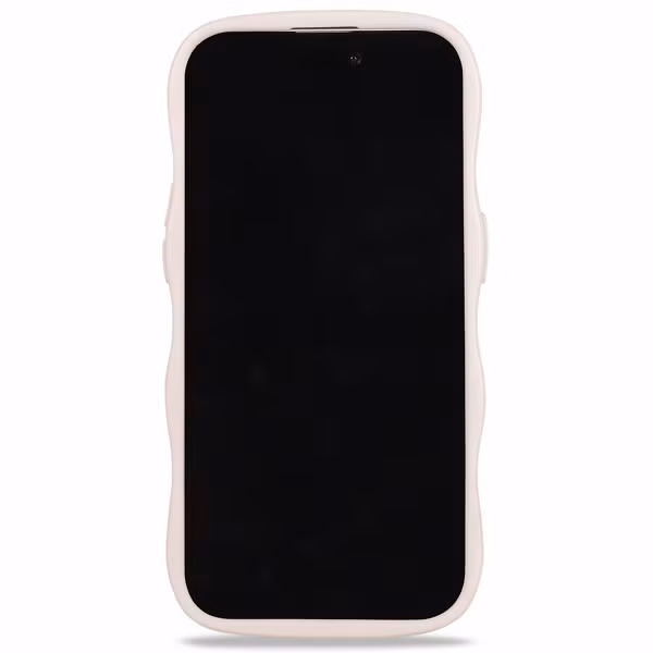 Holdit Wavy Case Apple iPhone 13/14/15/16e - Light Beige