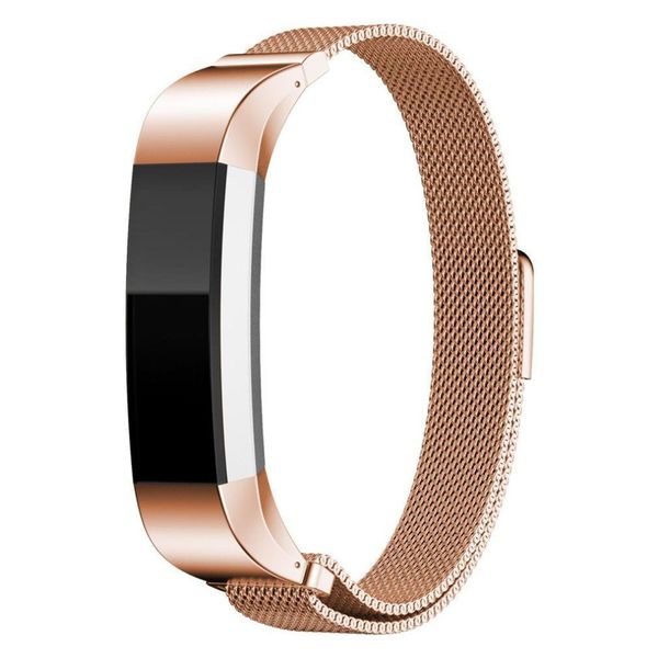 imoshion Milanees Watch bandje Fitbit Alta (HR) - Rosé Goud