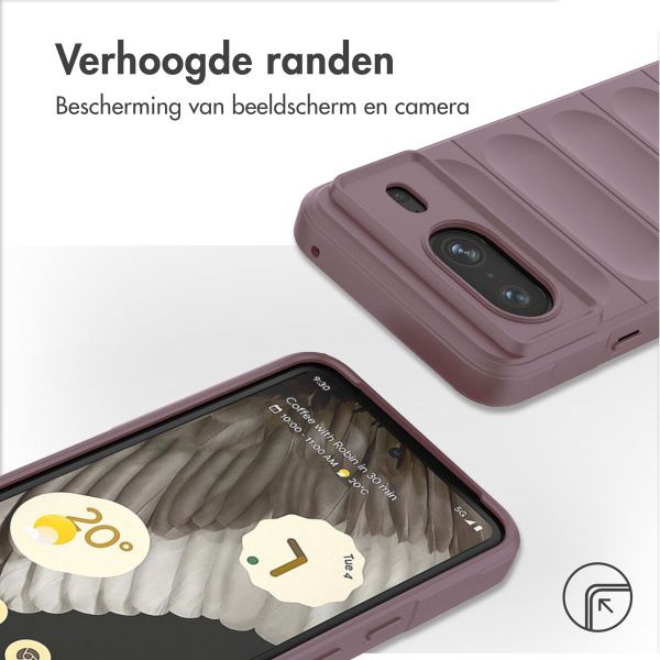 imoshion EasyGrip Backcover Google Pixel 8 - Paars