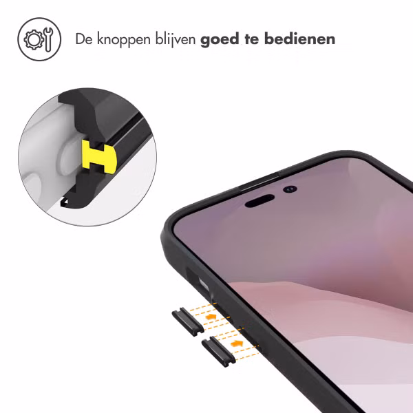 imoshion Rugged Hybrid Case Apple iPhone 14 Pro - Zwart