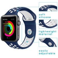 imoshion Siliconen sport bandje Apple Watch Series 1-9 / SE - 38/40/41 mm / Series 10 - 42 mm