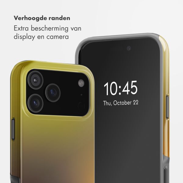 Selencia Vivid Backcover Apple iPhone 18 Pro Max / 17 Pro Max - Gradient Olive Dust