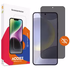 Accezz Gehard Glas Privacy Screenprotector Samsung Galaxy S24 Plus / S25 Plus - Transparant