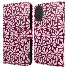 imoshion Design Bookcase Apple iPhone 16 - Bloom Love Blush