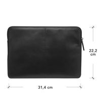 dbramante1928 Skagen Pro - Laptop hoes 13 inch - Echt leer - MacBook Pro 13 inch / Air 13 inch - Black