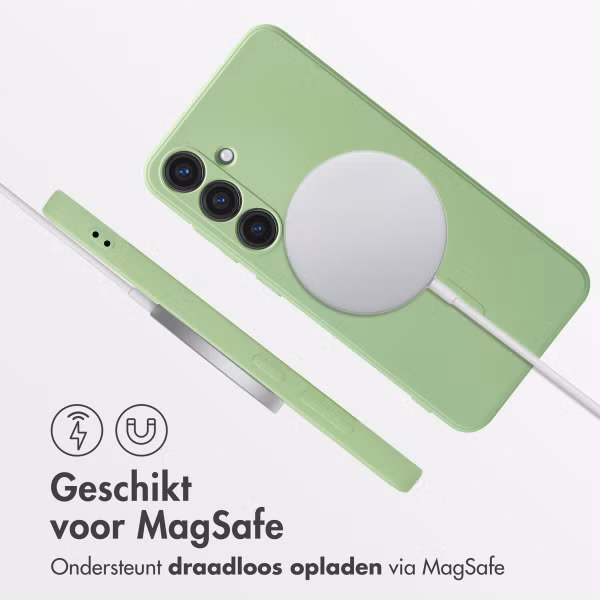 imoshion Color Backcover met MagSafe Samsung Galaxy S24 Plus - Groen