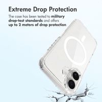 Accezz Xtreme Impact Back Cover with MagSafe Apple iPhone 16 - Transparent