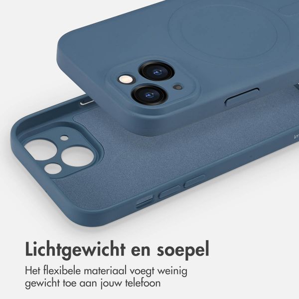 imoshion Color Backcover met MagSafe Apple iPhone 15 - Donkerblauw