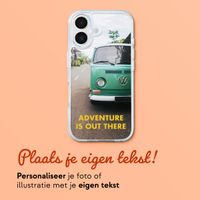 Ontwerp je eigen MagSafe Backcover met afneembaar koord Apple iPhone 16 - Transparant