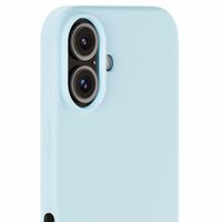 Holdit Silicone Case Apple iPhone 16 - Mineral Blue