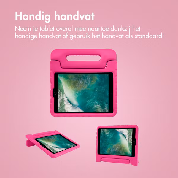 imoshion Kidsproof Backcover met handvat Apple iPad 6 (2018) 9.7 inch / iPad 5 (2017) 9.7 inch - Roze