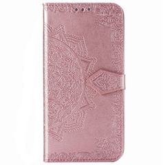 Mandala Bookcase Oppo A5 (2020) / A9 (2020) - Rosé Goud