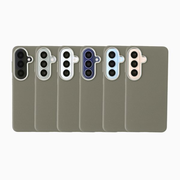 Accezz Mesh Backcover met MagSafe Samsung Galaxy S26 - Donkergrijs