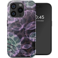 Selencia Vivid Backcover met MagSafe Apple iPhone 15 Pro - Leo Bubble Green