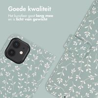 imoshion Design Bookcase Apple iPhone 11 - Smoke Green Flowers