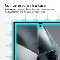 Accezz Tempered Glass Screen Protector 2-pack Samsung Galaxy S24 Ultra