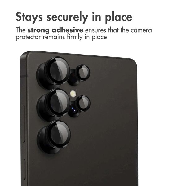 imoshion Camera Protector Glass 2-pack Samsung Galaxy S25 Ultra - Black