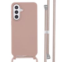imoshion Siliconen hoesje met koord Samsung Galaxy A57 (5G) - Sand Pink