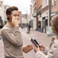 Selencia Olyn Uitneembare Bookcase met MagSafe Samsung Galaxy S24 / S25 - Bruin