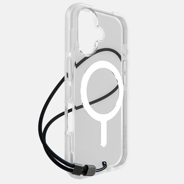 BodyGuardz Ace Pro MagSafe Backcover iPhone 16 - Clear White