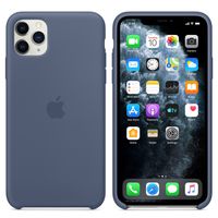Apple Silicone Backcover Apple iPhone 11 Pro Max - Alaskan Blue