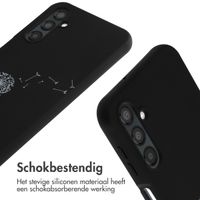 imoshion Siliconen design hoesje met koord Samsung Galaxy A25 (5G) - Dandelion Black