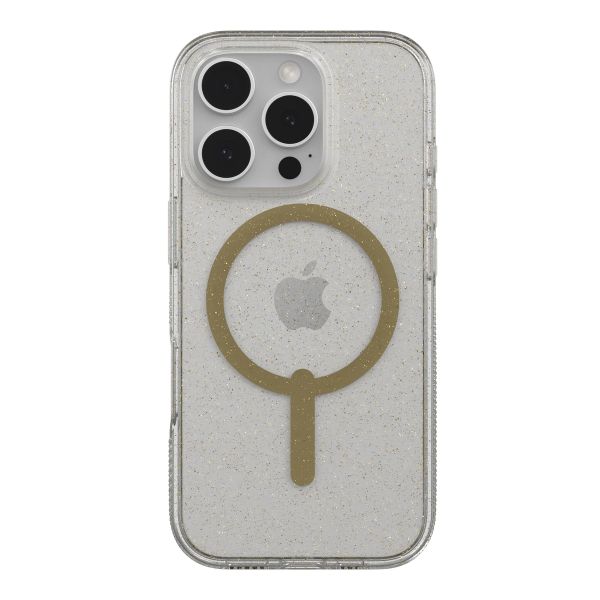 ZAGG Milan Snap Case met MagSafe iPhone 16 Pro - Gold Glitter