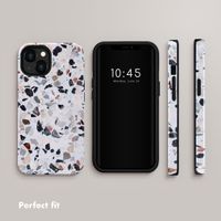 Selencia Vivid Back Cover Apple iPhone 13 - Chic Terazzo