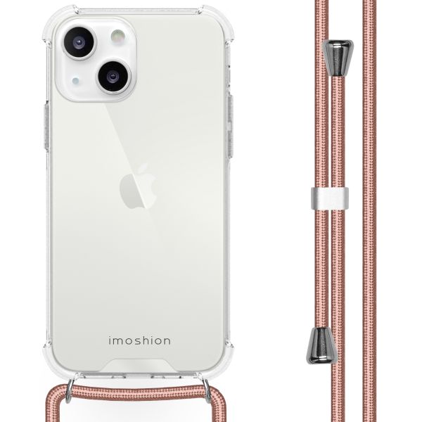 imoshion Backcover met koord iPhone 13 - Rosé Goud