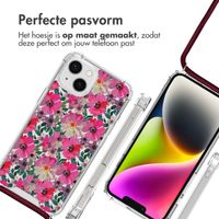 imoshion Design hoesje met koord Apple iPhone 14 - Flower Water