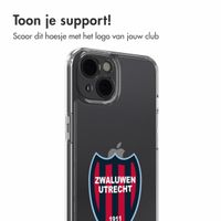 Clear Backcover Apple iPhone 14 - Zwaluwen Utrecht '11