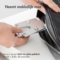 imoshion Aluminium telefoonhouder bureau - Verstelbaar - Universeel - Zilver