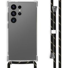 imoshion Backcover met koord Samsung Galaxy S24 Ultra - Zwart & Goud