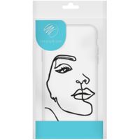 imoshion Design hoesje Samsung Galaxy S20 FE - Line Art Woman Black