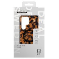 iDeal of Sweden Clear Case met Magsafe Samsung Galaxy S25 Ultra - Tortoise