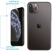 imoshion Screen Protector Film 3 Pack + Camera Protector Glass Apple iPhone 11 Pro