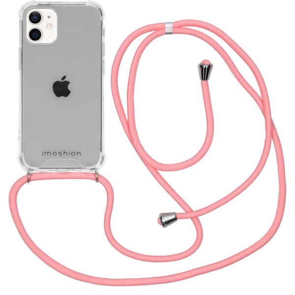 imoshion Backcover met koord iPhone 12 Mini - Roze