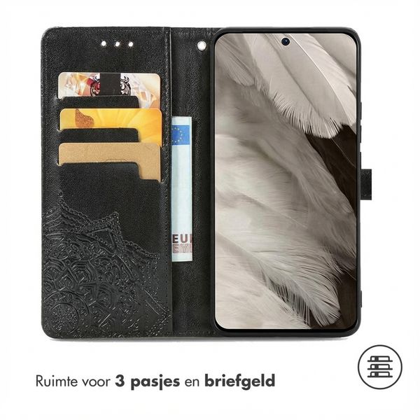 imoshion Mandala Bookcase Google Pixel 8 - Zwart