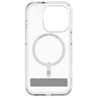 ZAGG Crystal Palace Snap KickStand Case met MagSafe iPhone 15 Pro - Transparant