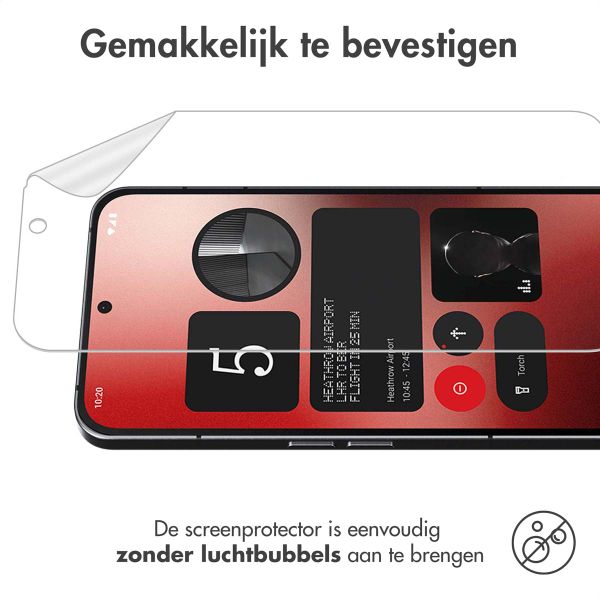 imoshion Screenprotector Folie 3 pack Nothing Phone (2a) / (2a) Plus