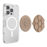 PopSockets Suck-Up Grip & Mount - MagSafe Zuignap - Latte
