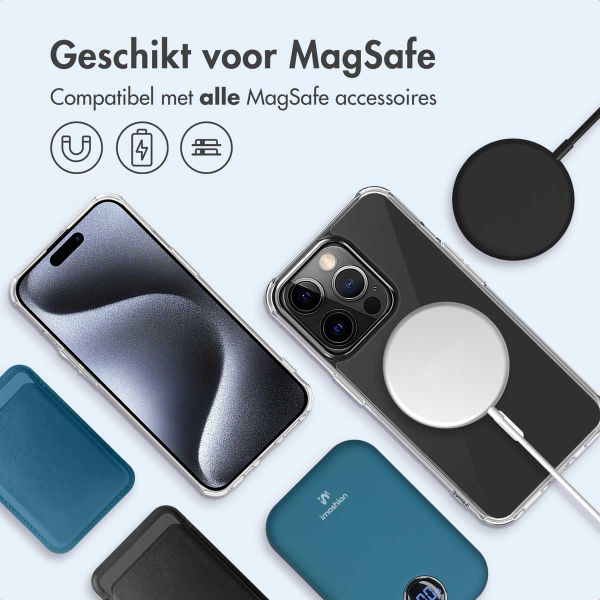 imoshion Protective Backcover met MagSafe iPhone 15 Pro - Transparant