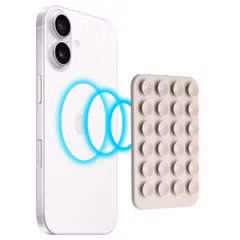 Selencia MagSafe zuignap telefoonhouder - Warm Grey