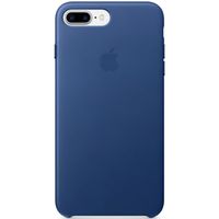 Apple Leather Backcover iPhone 8 Plus / 7 Plus - Sapphire