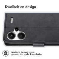 imoshion Luxe Bookcase Xiaomi Redmi Note 13 Pro Plus (5G) - Zwart